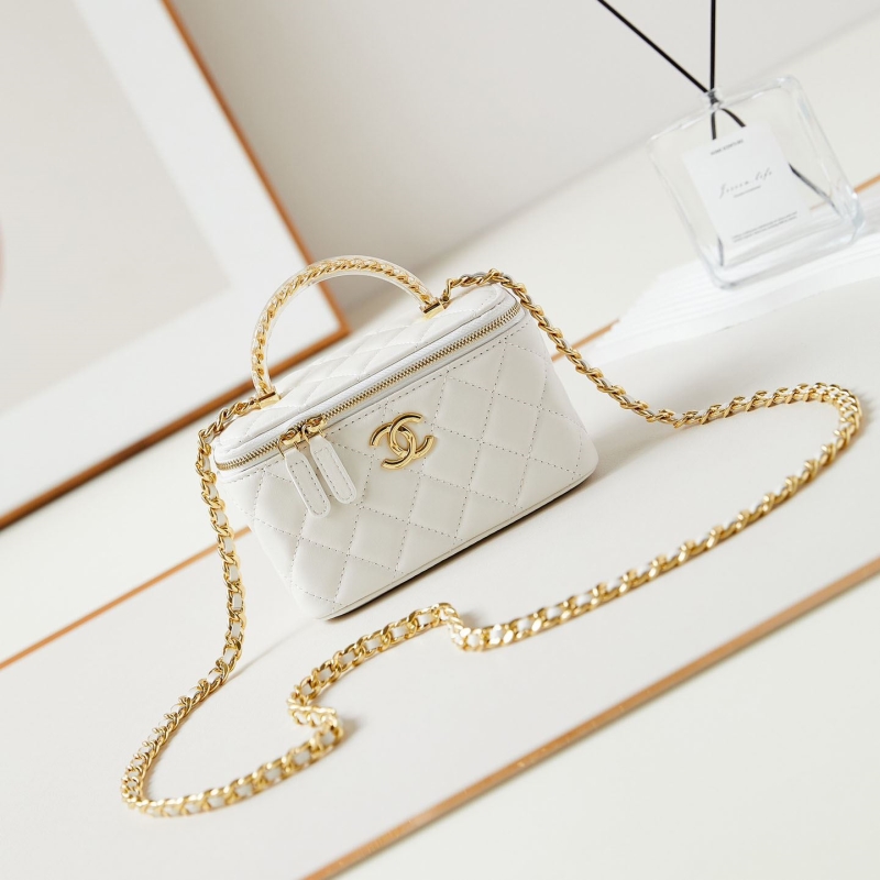 Ch*el cosmetic bags